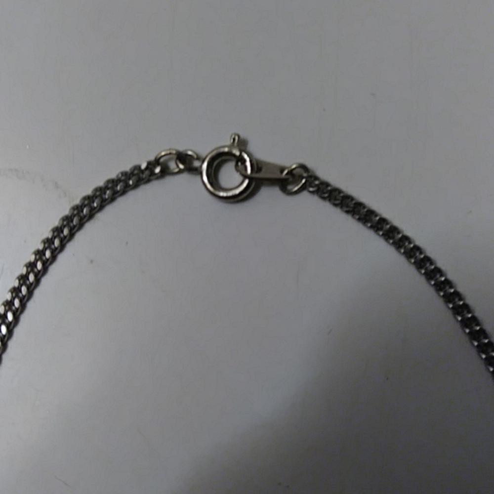 SALE! Vintage cut out beautiful Butterfly stainless steel necklace - Picture 7 of 8
